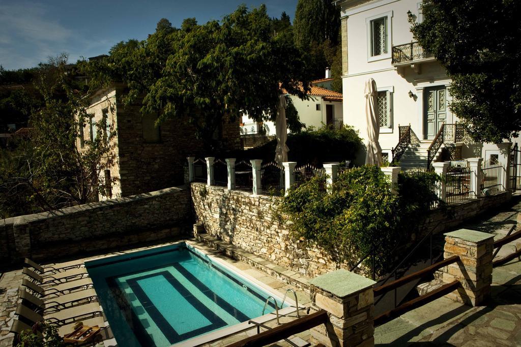 Hotel Archontiko Stathopoulou Agios Georgios Nilias Exterior foto